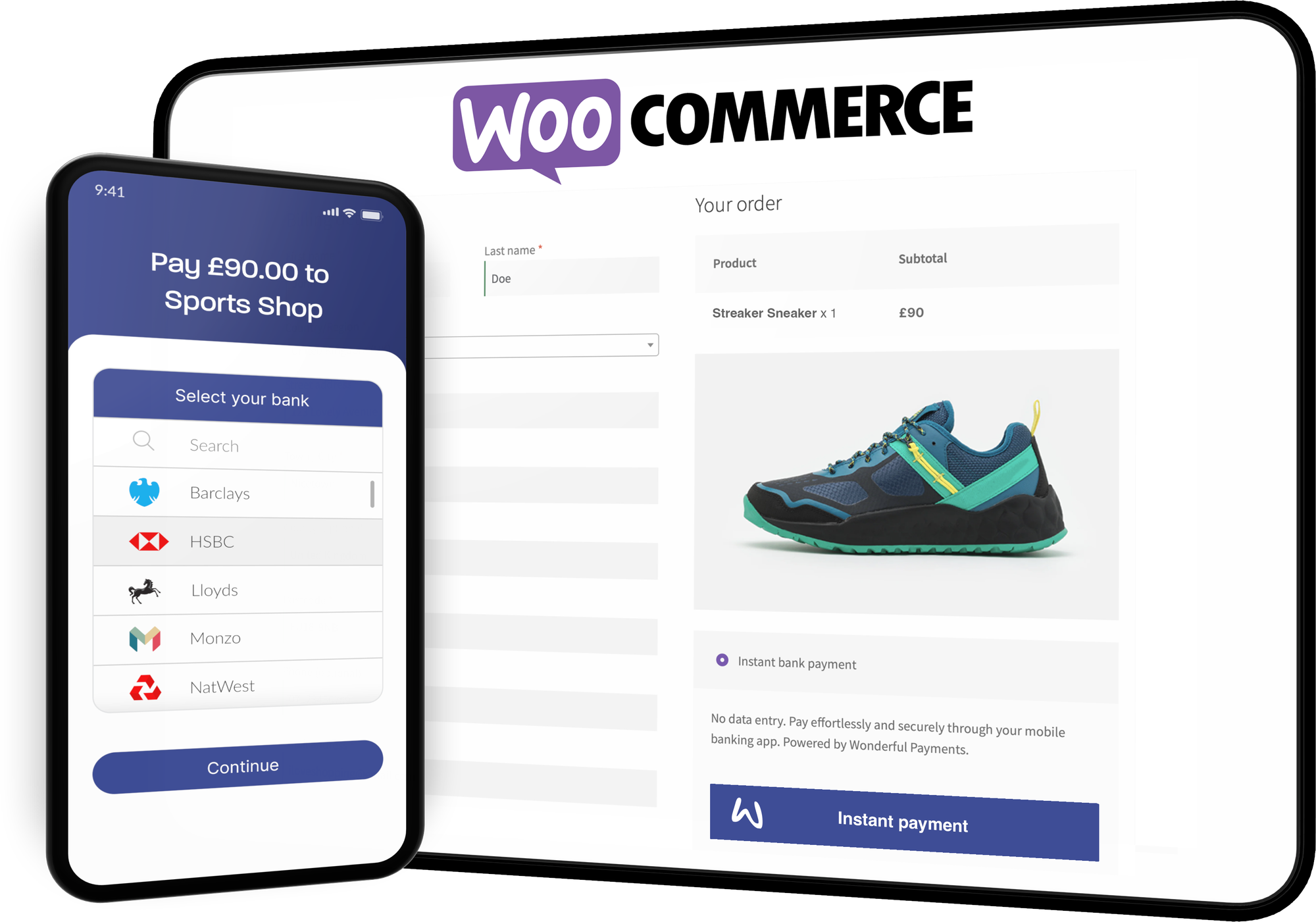 Screenshot: WooCommerce/Xero integration setup